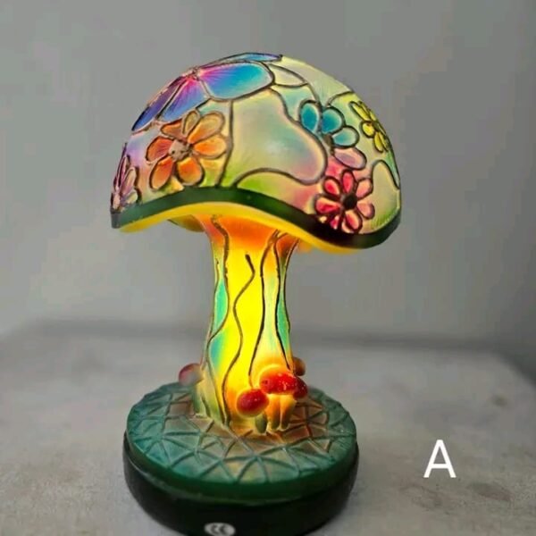 Corner Table Lamp Mushroom