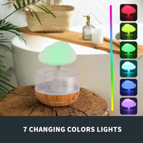 *🌧️ঘরের এক টুকরো শান্তির ছোঁয়া : Humidifier with Raining Water Drop🌧️*product code #9190