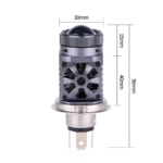 T8 LED ORGINAL HEADLIGHT_AL-ABRAR_H4/HS1 9V-18V/50W/5000LM - Image 2