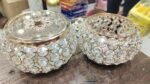 Cristal Stone and Metal body Jewelry Box - Image 2
