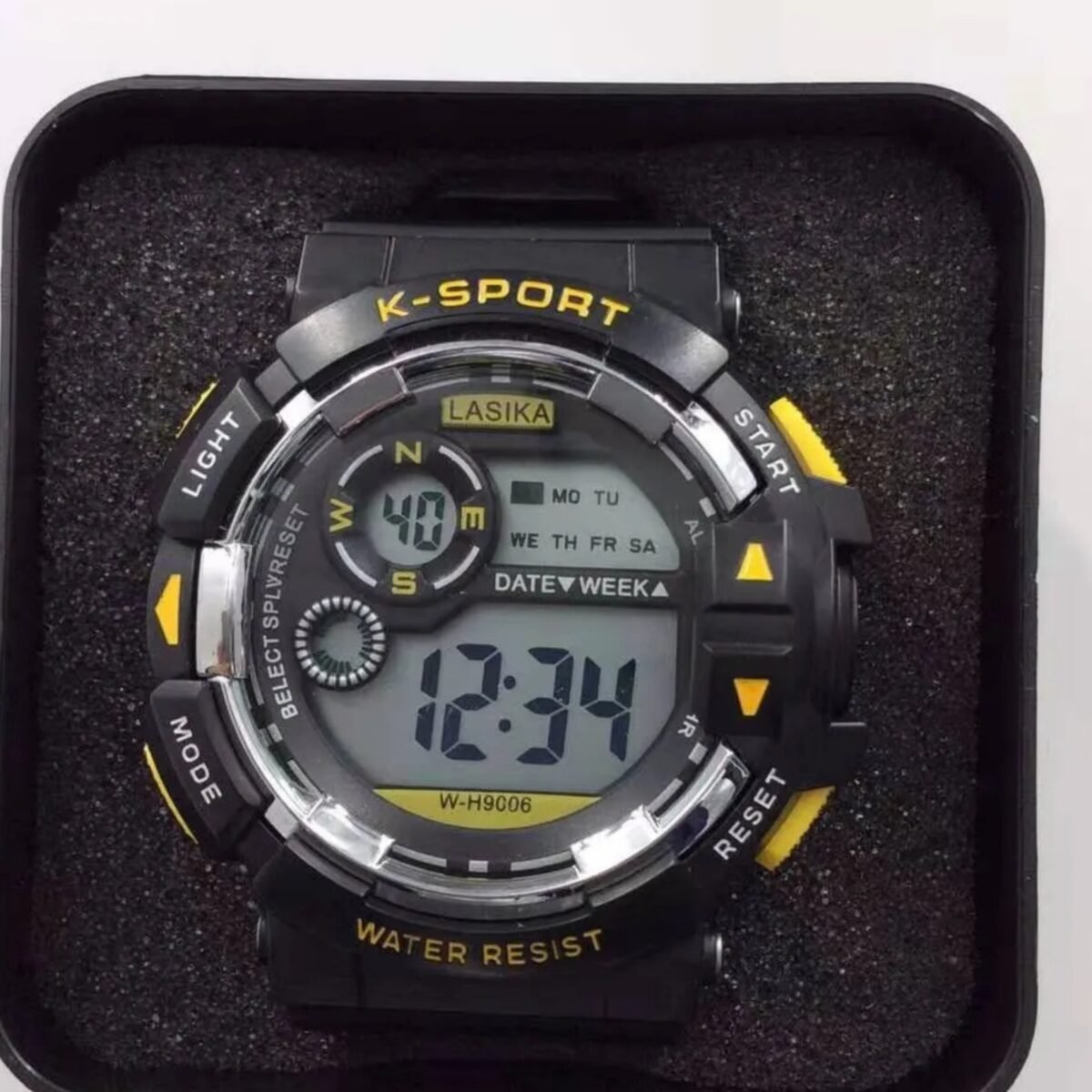 LASIKA W-H9006 Waterproof Silicon Digital Watch for Men – স্টাইলিশ এবং টেকসই ডিজিটাল ঘড়ি! - Image 3
