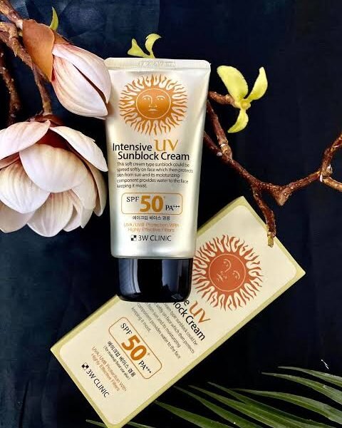 3W Clinic Intensive UV Sunblock Cream SPF 50+PA+++