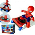 Spider Man Car-Styling Toy Spiderman Stunt Car With Skateboard - Image 3