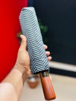 12 ribs umbrella with wood handle