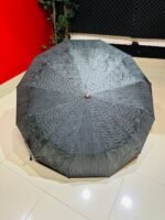 12 ribs umbrella with wood handle - Image 3