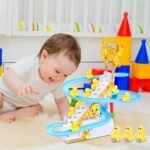 Electric Small Duck Climbing Stairs Toy - Image 4