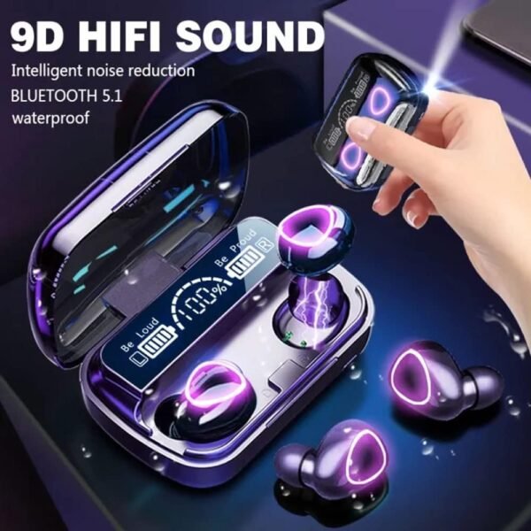 M10 Wireless Earbuds Bluetooth V5.1 TWS Code : 5398