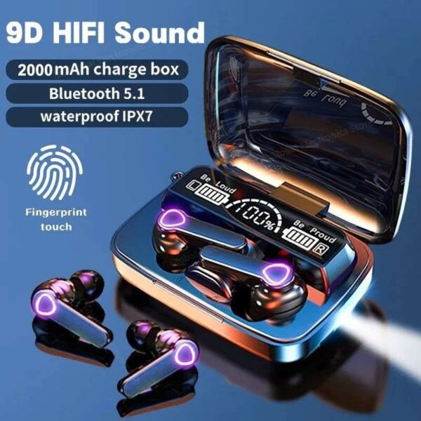 🚀 M19 TWS Gaming Earbuds – বিজয়ের জন্য প্রস্তুত! 🎧🔥
