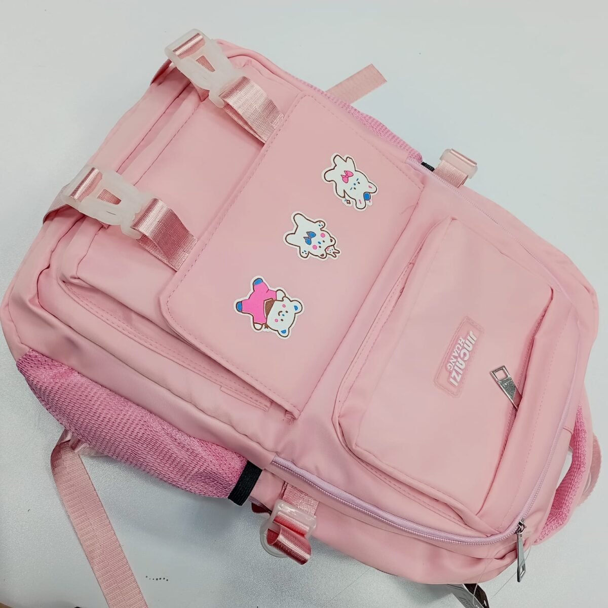 Kids Backpack Children School Bags Waterproof Primary Schoolbag Book Bag (Pink) - Image 2