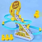 Electric Small Duck Climbing Stairs Toy